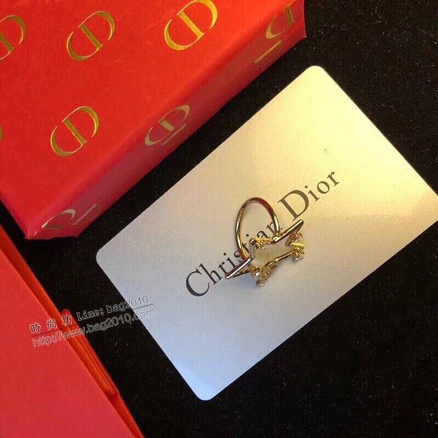 Dior飾品 迪奧經典熱銷款戒指 純手工打磨女戒指  zgd1092